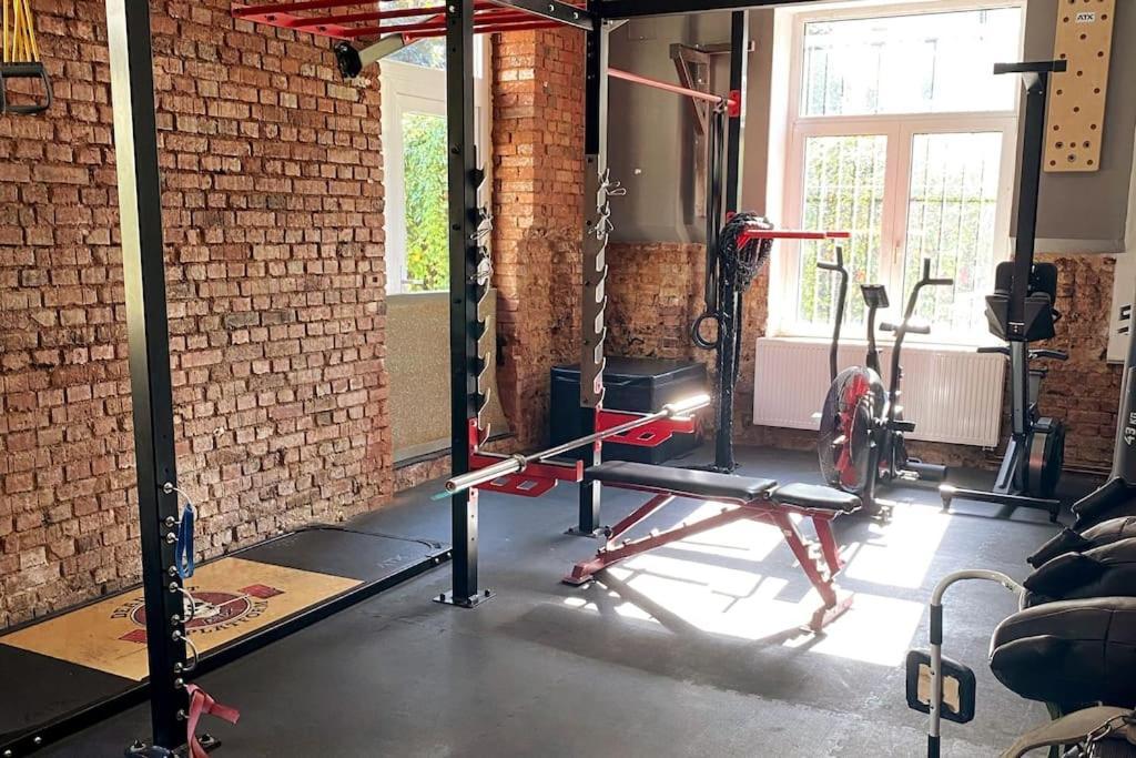 Ferienwohnung Mit Fitnessstudio Top1 Plauen Esterno foto